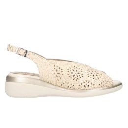 Sandalias Planas Pitillos 10342 Mujer Oro