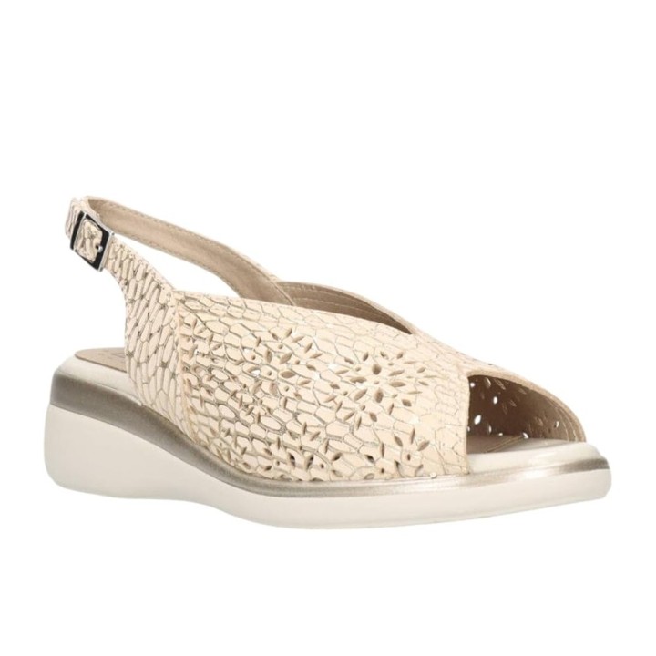 Sandalias Planas Pitillos 10342 Mujer Oro