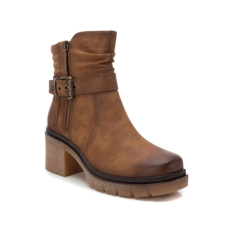 Botines de tacón Mujer Refresh 172265 Camel