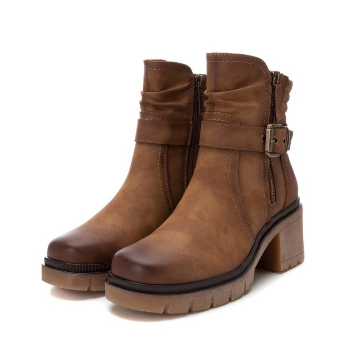 Botines de tacón Mujer Refresh 172265 Camel