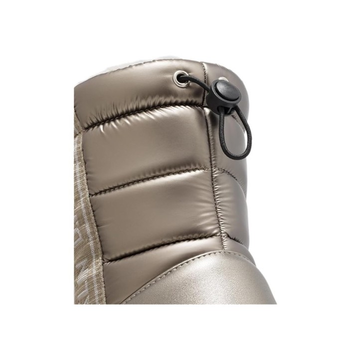 Botines Planos Mujer D.franklin Nordic V2 Bomb Brass Plata
