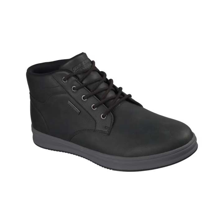 Botas Hombre Skechers Waterproof: Palmiro - Wallace Negro