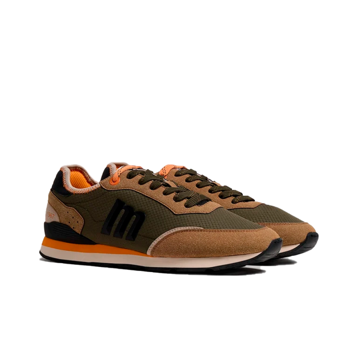 Sneakers Hombre Mustang Joggo Classic 84859 Kaki