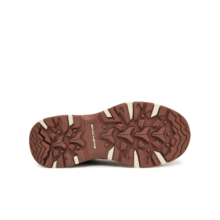 Botines Planos Mujer Skechers Trego-Snow Worries Marron
