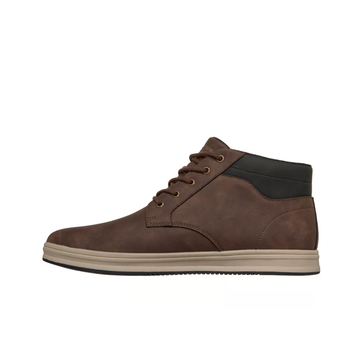 Botas Hombre Skechers Waterproof: Palmiro - Wallace Marron