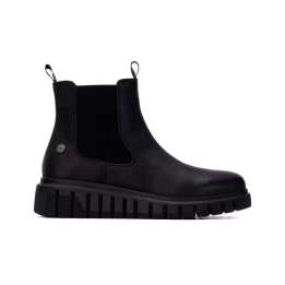 Botines Planos Mujer Refresh 176082 Negro
