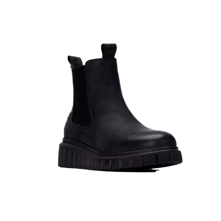 Botines Planos Mujer Refresh 176082 Negro