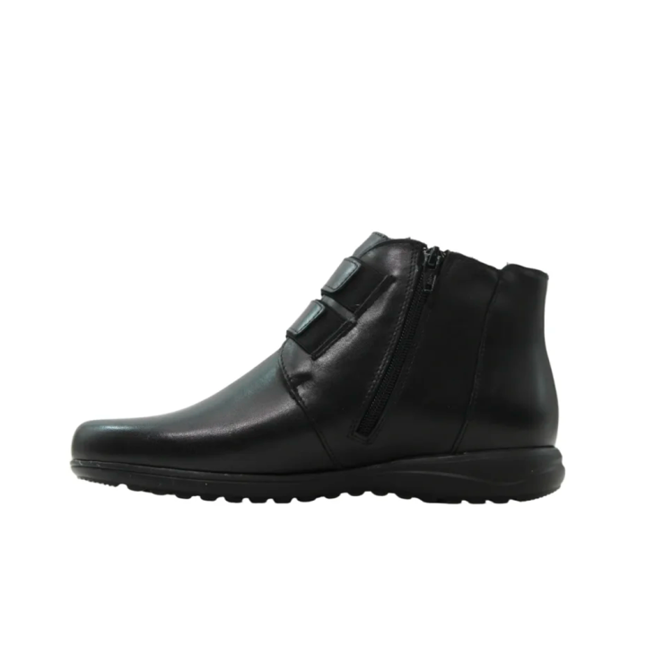 Botines Planos Mujer Pitillos 20513 Negro