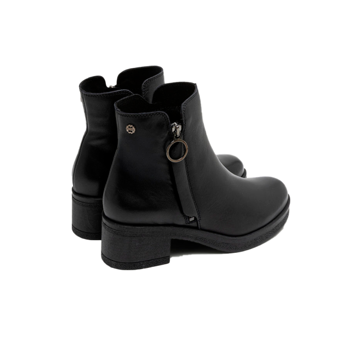 Botines de Tacón Mujer Porronet 4830 Negro