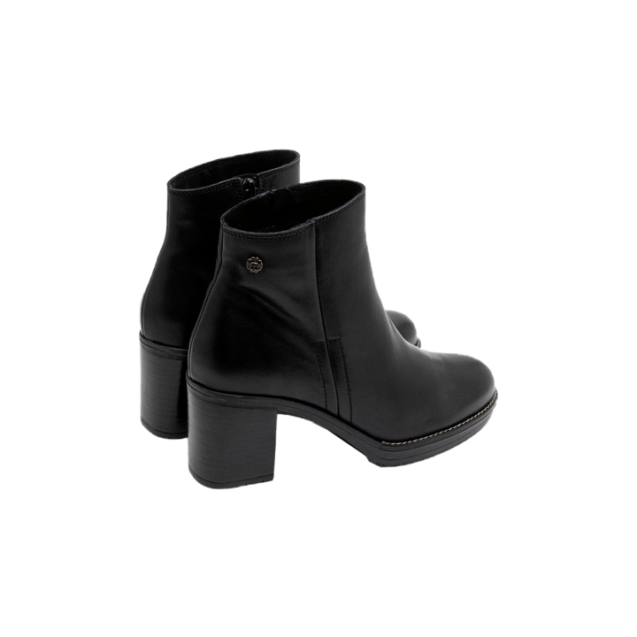 Botines de Tacón Mujer Porronet 4880 Negro