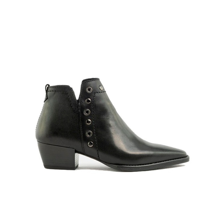 Botines de Tacón Mujer Vexed Mogor Negro