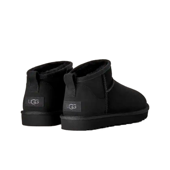 Botines Planos Mujer UGG Classic Ultra Mini Negro