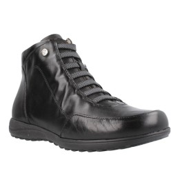 Botines Planos Pitillos 118 Mujer Negro