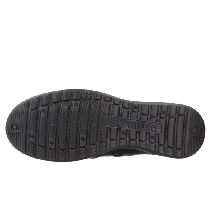 Botines Planos Pitillos 118 Mujer Negro