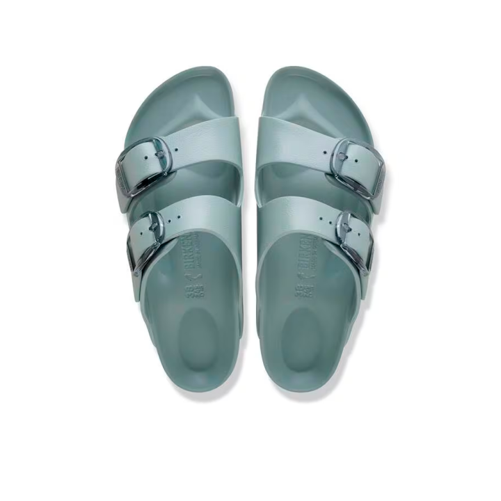 Sandalias Planas Mujer Birkenstock Arizona Big Buckle Eva Verde