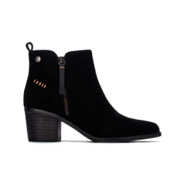 Botines de Tacón Mujer Refresh 176156 Negro