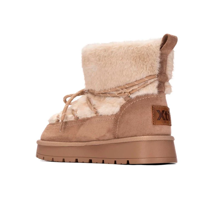 Botines Planos Mujer XTI 146531 Beig