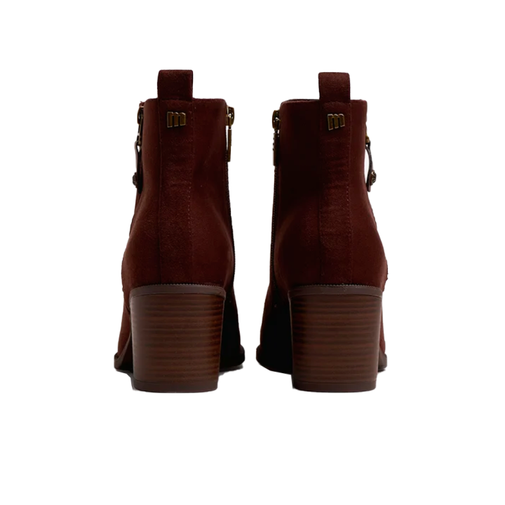 Botines de Tacón Mujer Mustang 56199 Moka