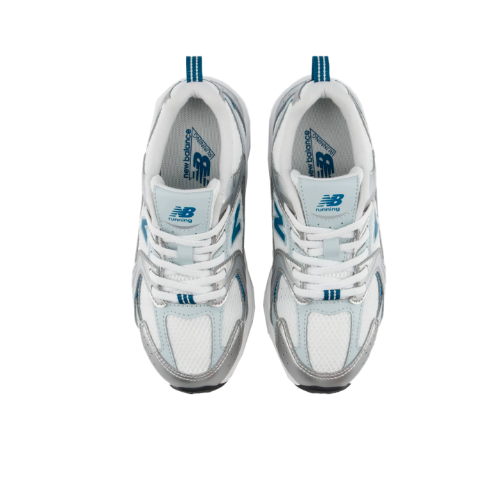 Sneakers Mujer New Balance Gr530 Blanco-Azul