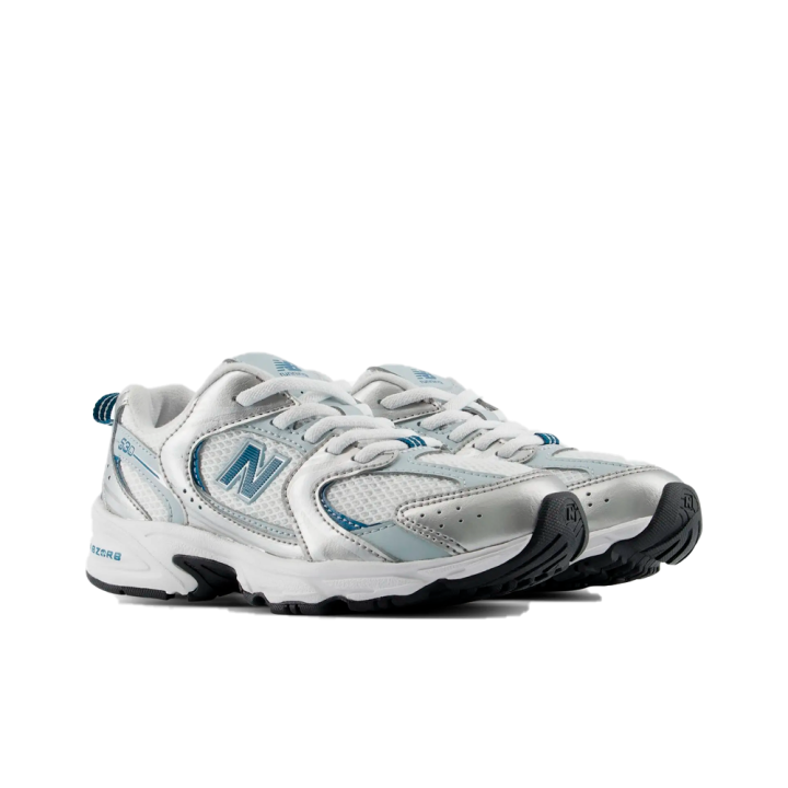 Sneakers Mujer New Balance Gr530 Blanco-Azul