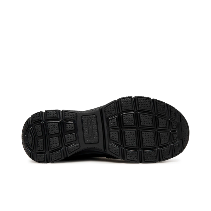 Botines Planos Mujer Skechers Easy Going - High Zip 2 Negro-Negro