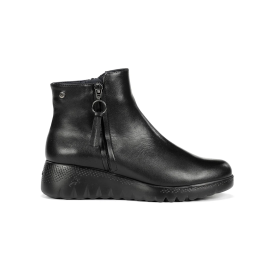Botines Planos Mujer Fluchos F2100 Negro