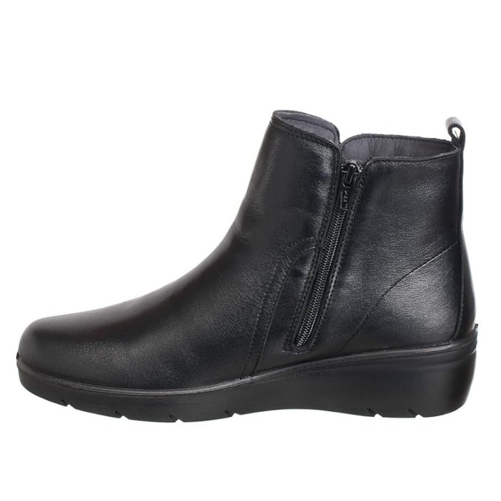 Botines Planos Laura Azaña 26811 Mujer Negro