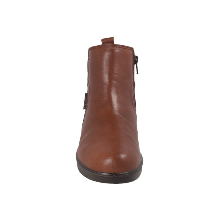 Botines Planos Laura Azaña 26811 Mujer Cuero