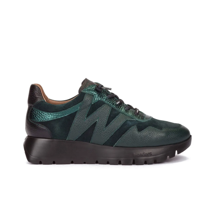 Sneakers Mujer Wonders 24110 Verde