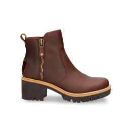 Botines de Tacón Mujer Panama Jack Pauline Marron