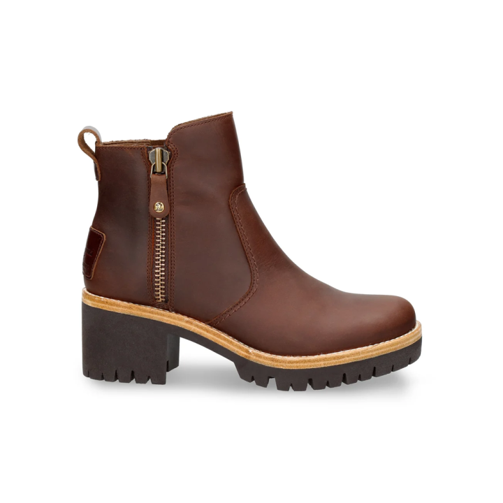 Botines de Tacón Mujer Panama Jack Pauline Marron