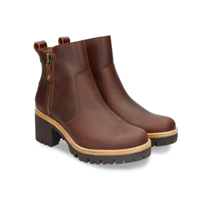 Botines de Tacón Mujer Panama Jack Pauline Marron