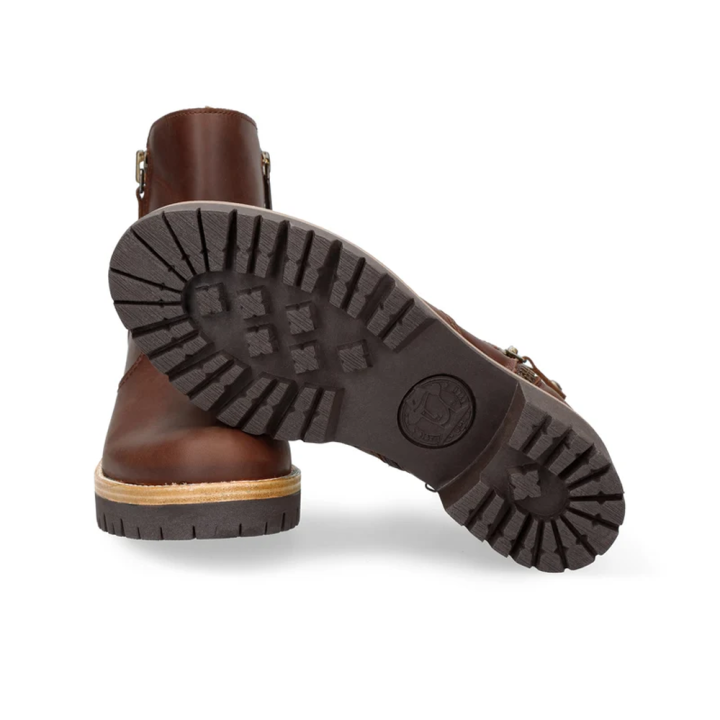 Botines de Tacón Mujer Panama Jack Pauline Marron