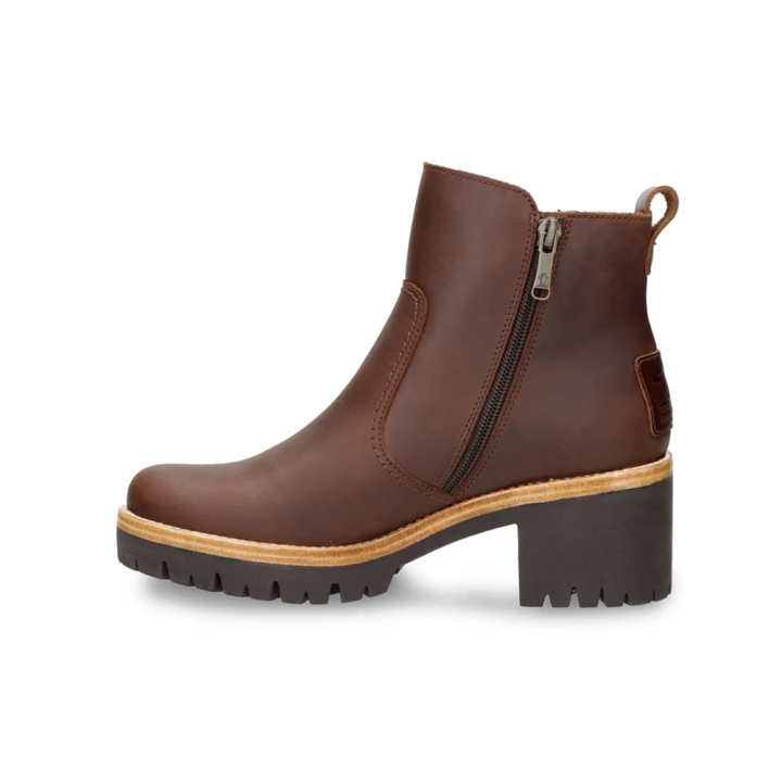 Botines de Tacón Mujer Panama Jack Pauline Marron