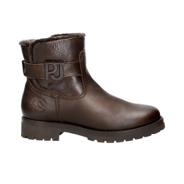 Botines Planos Mujer Panama Jack Javea Marron