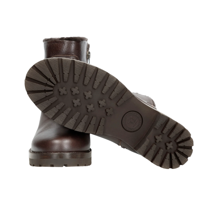 Botines Planos Mujer Panama Jack Javea Marron