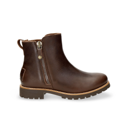 Botines Planos Mujer Panama Jack Fiore Trav Marron