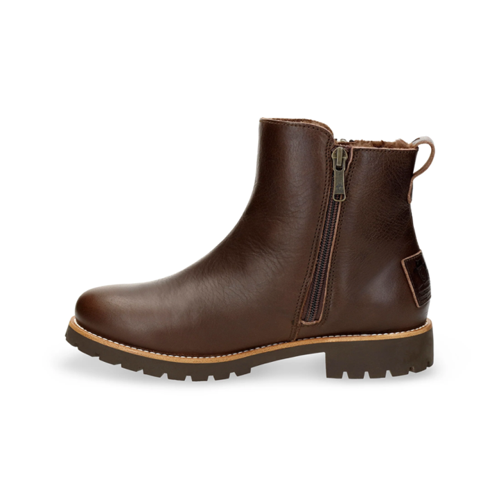 Botines Planos Mujer Panama Jack Fiore Trav Marron