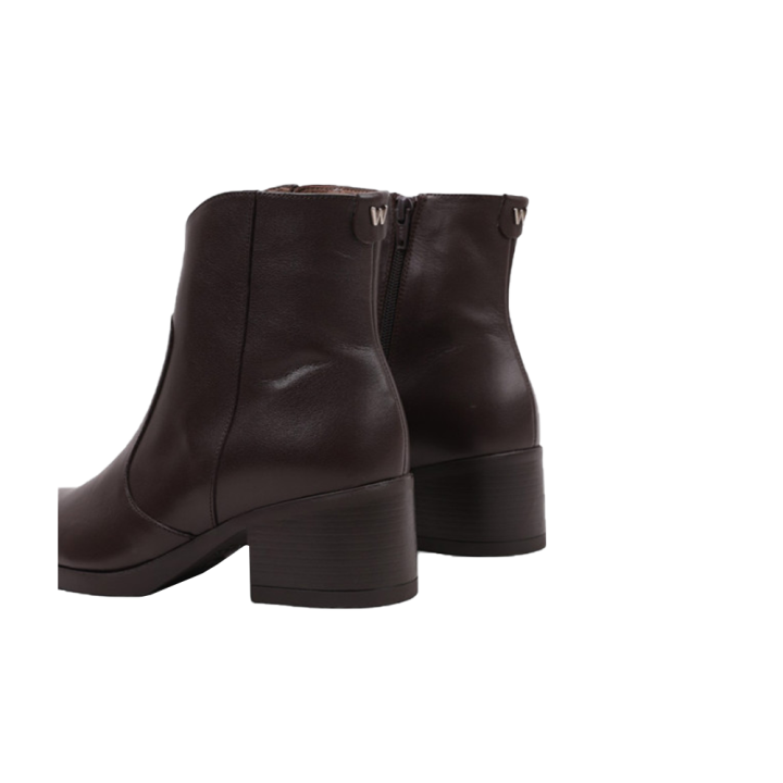 Botines de Tacón Mujer Wonders 6253 Marron