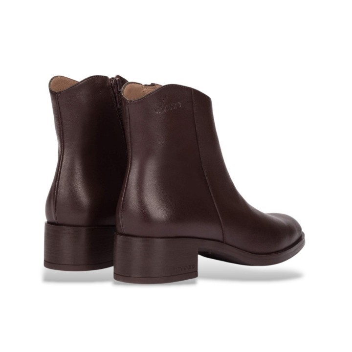 Botines de tacón Mujer Wonders D1801 Marron