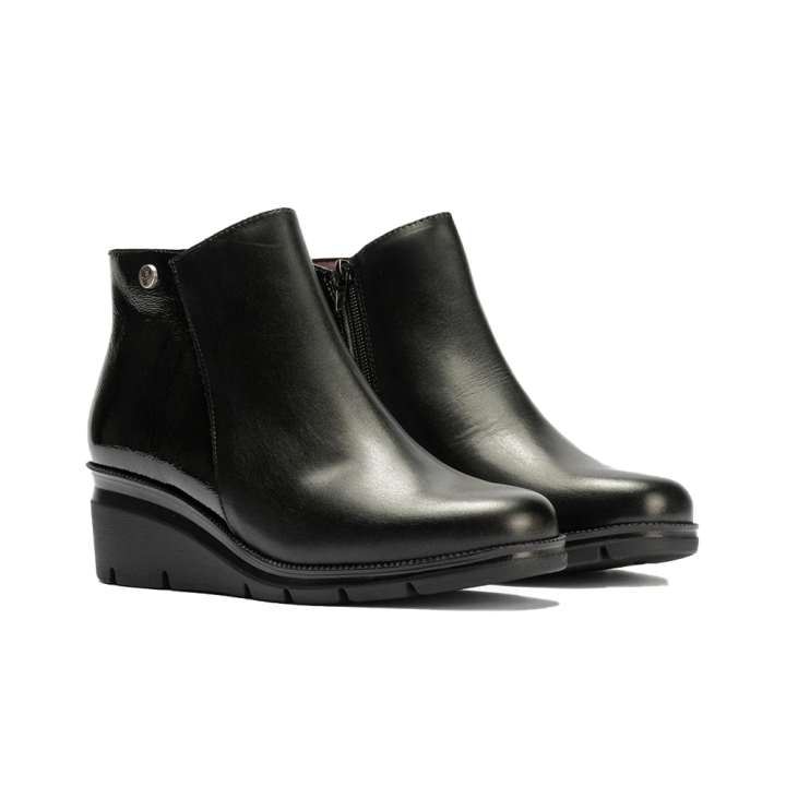 Botines Planos Mujer Pitillos 11536 Negro