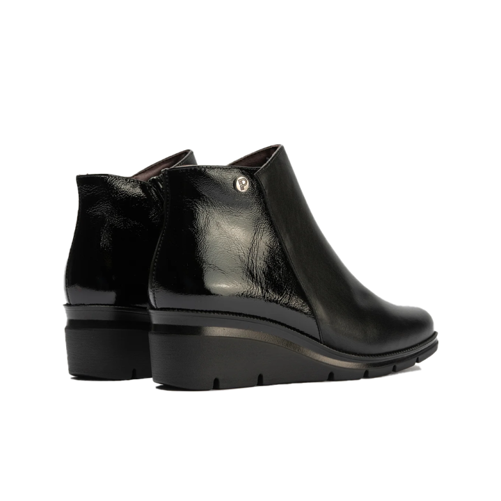 Botines Planos Mujer Pitillos 11536 Negro