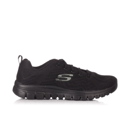 Sneakers Mujer Skechers Get Connected Negro-Negro