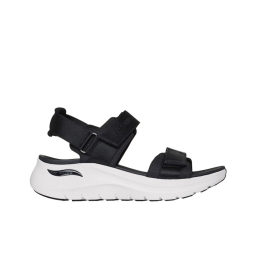 Sandalias Planas Mujer Skechers 119465 Negro