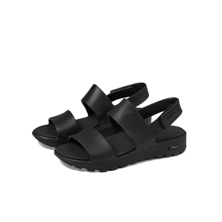 Sandalias Planas Mujer Skechers 111380 Negro