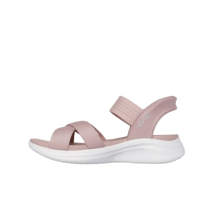 Sandalias Planas Mujer Skechers 119975 Rosa