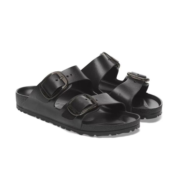 Sandalias Planas Mujer Birkenstock Arizona Big Buckle Eva Negro