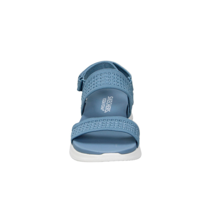 Sandalias Planas Mujer Skechers Ultra Flex 3.0 All About U Celeste