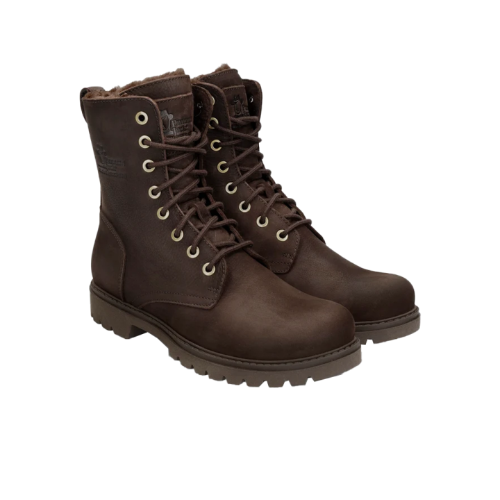 Botines Planos Mujer Panama Jack Frisia Marron