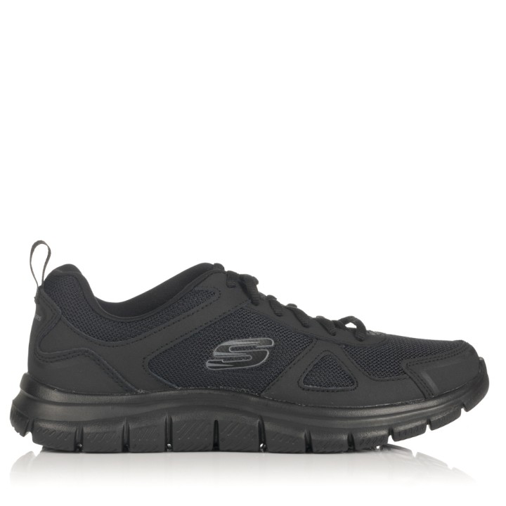 Sneakers Negras Hombres Skechers 52631 Track - Negro-negro